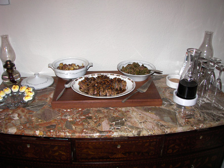 Main Course Table